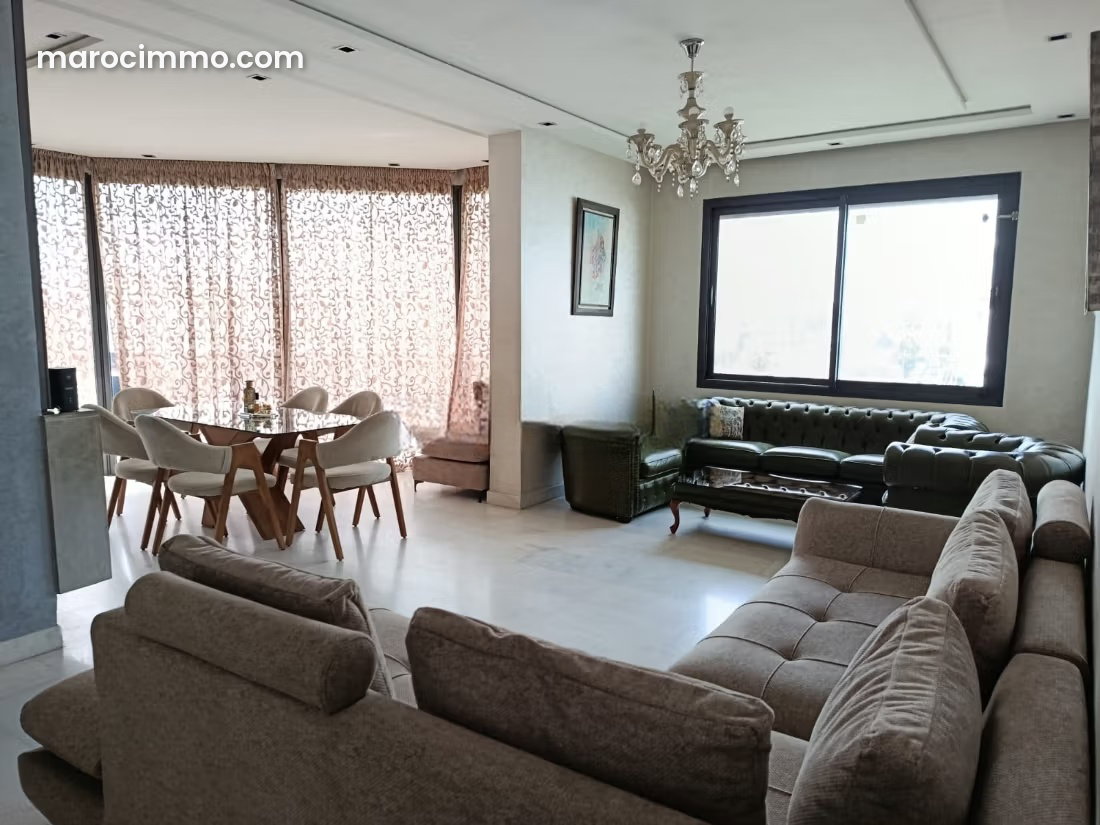 139 sqm Apartment, 3 Bedrooms, Ferme Bretonne, Casablanca — Casablanca