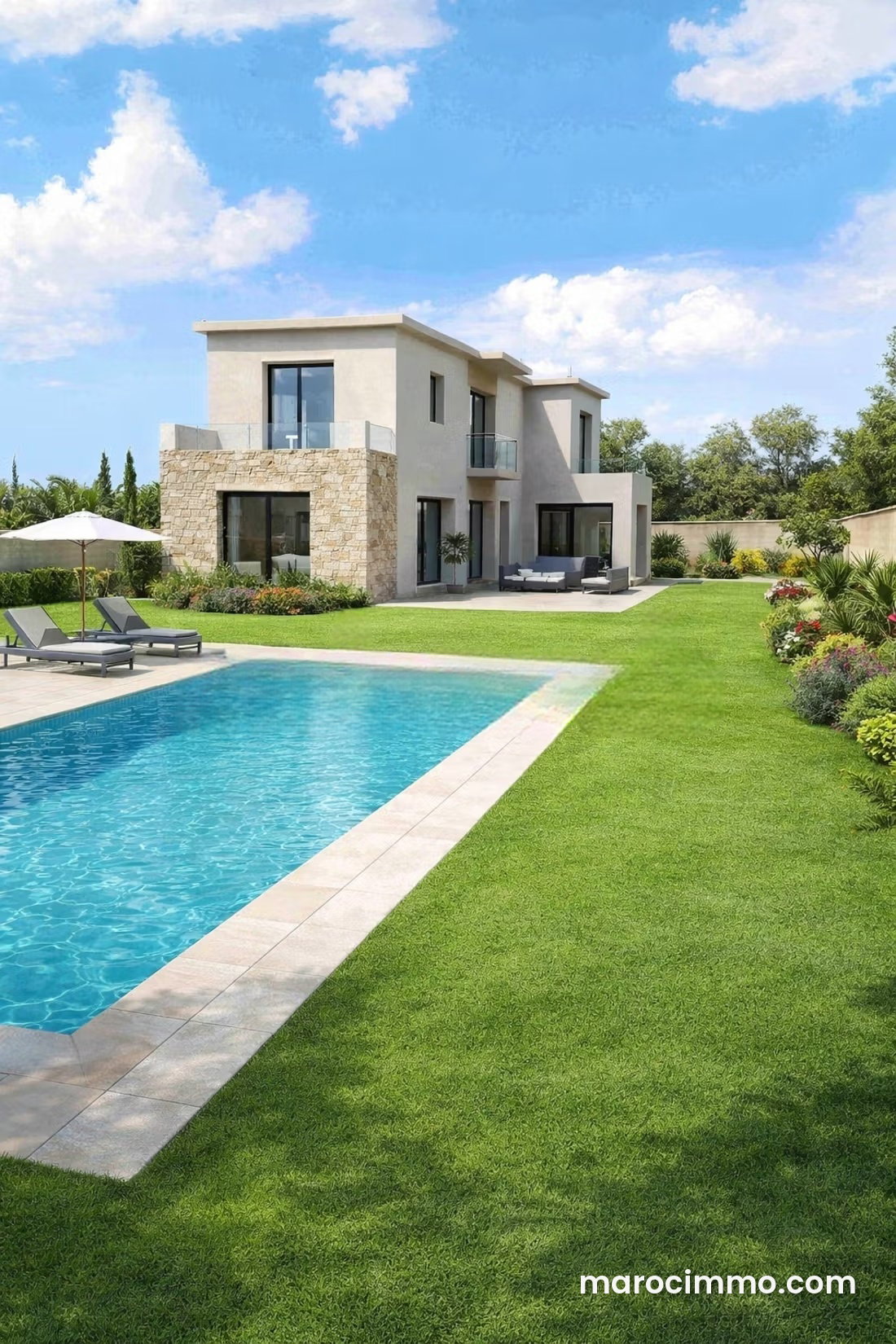 4-Bedroom Villa, Amezmiz Road, Marrakech, Mountain Views — Marrakesh