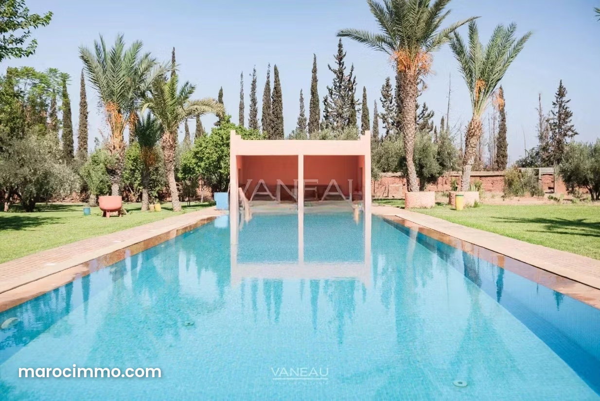 Villa 4 chambres sur 2 hectares, Route d'Ourika, Marrakech — Marrakech