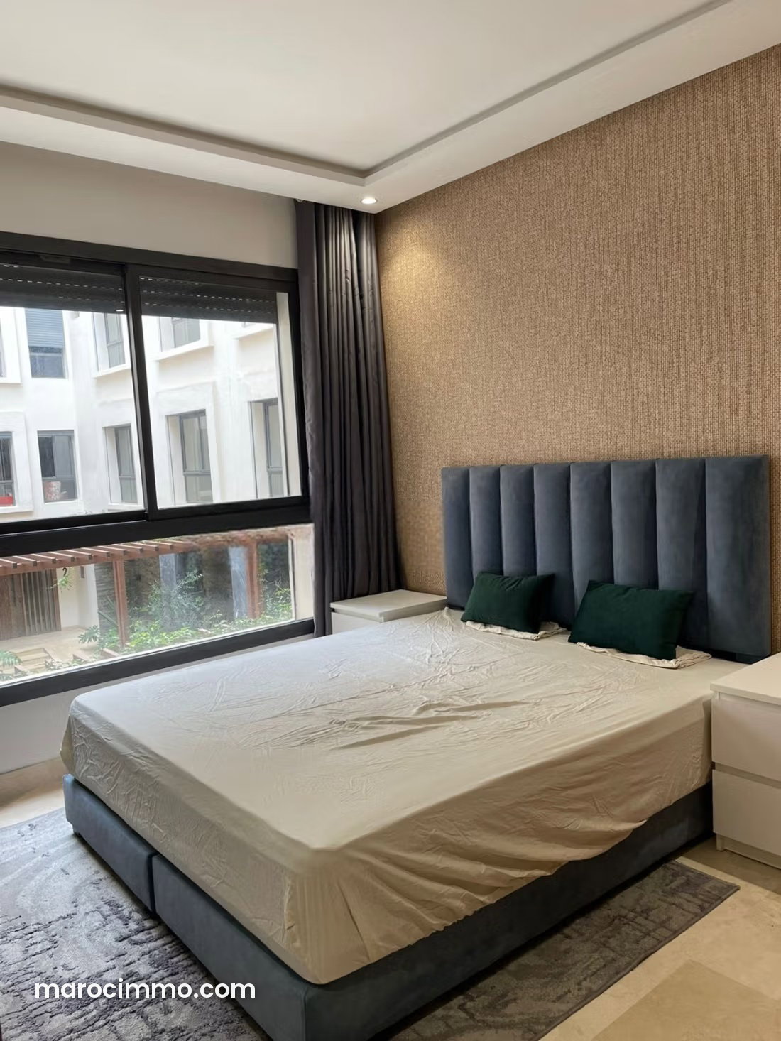 Furnished apartment with a terrace for rent in Maarif, Casablanca — Casablanca