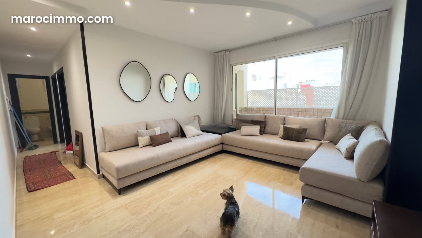 Furnished 60 sqm Apartment, 1 Bedroom, Bourgogne, Casablanca — Casablanca