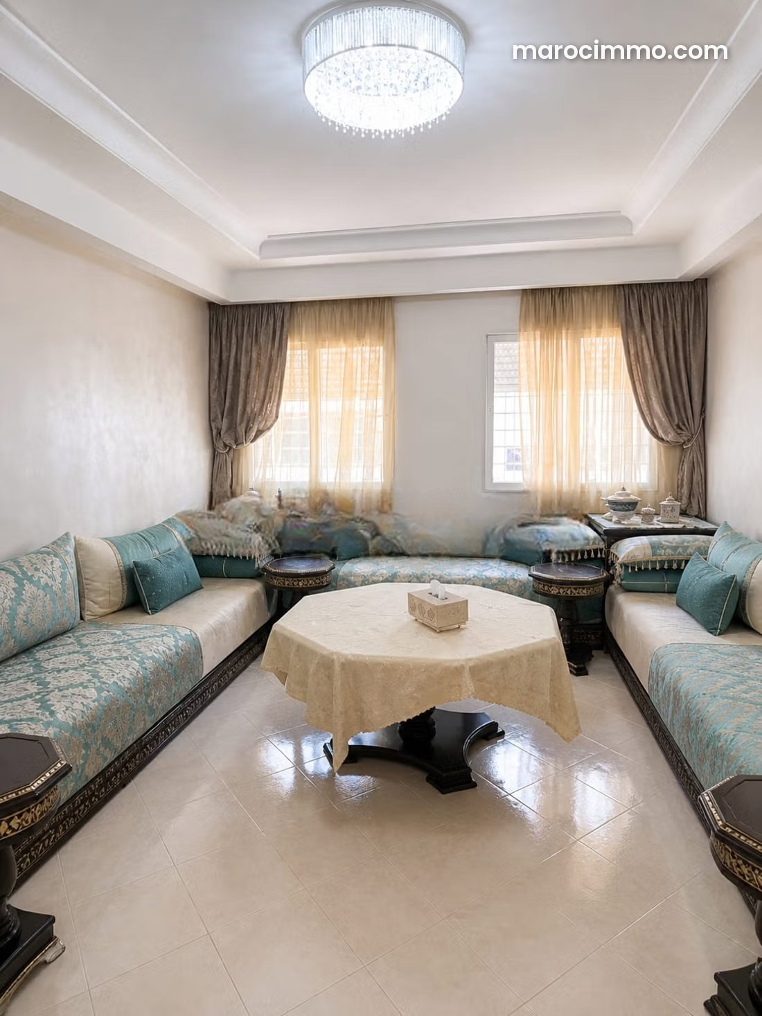122 m² Apartment with Primary Suite, El Houda, Agadir — Agadir