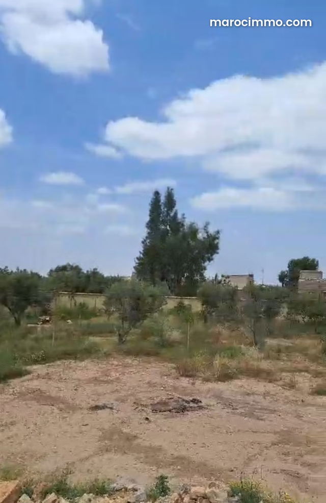 À vendre – Terrain 4000 m² – Route de l’Ourika — Marrakech
