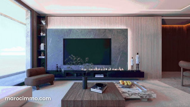 Appartement 1 chambre avec piscine, Marrakech — Marrakech