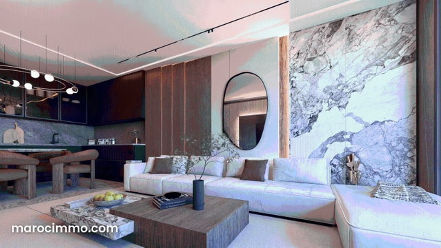Appartement 3 suites avec piscine, Marrakech — 4