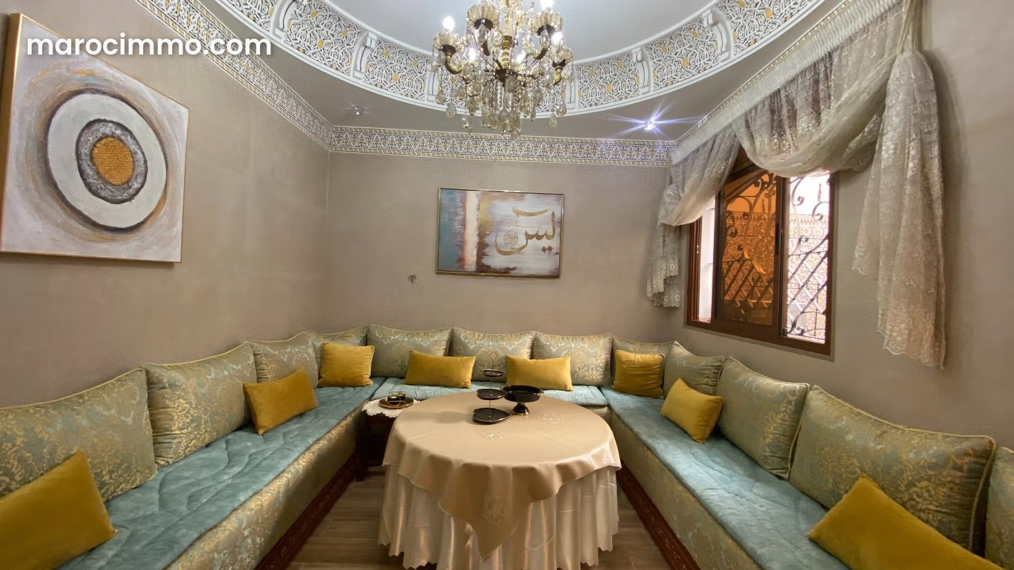 Apartment with terrace in Maghreb Arabi, Temara — Temara
