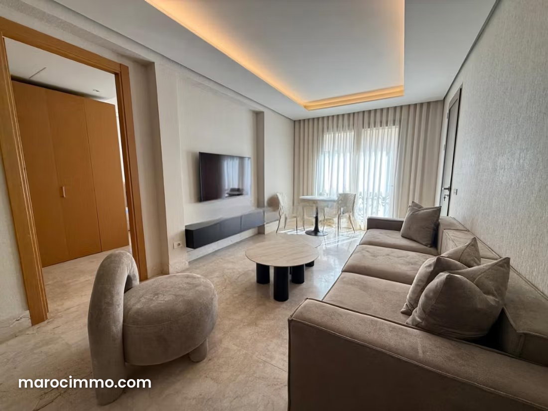 Furnished 85 sqm Apartment, Golden Triangle, Casablanca — Casablanca
