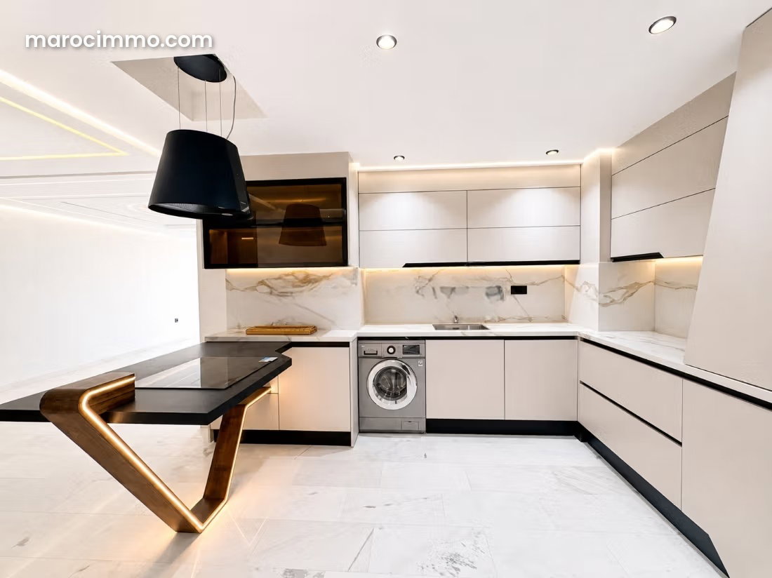 Appartement 120 m², 3 chambres, Victor Hugo, Marrakech — Marrakech