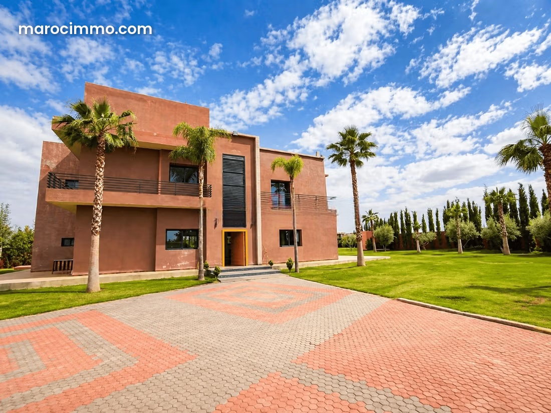 720 m² Villa on 4,000 m², Ourika Road, Marrakech — Marrakesh