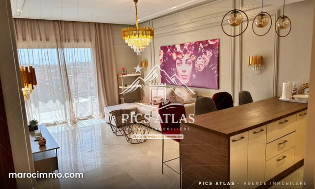 Studio meublé à vendre – Route de Casablanca – Résidence avec piscine – Marrakech — 2