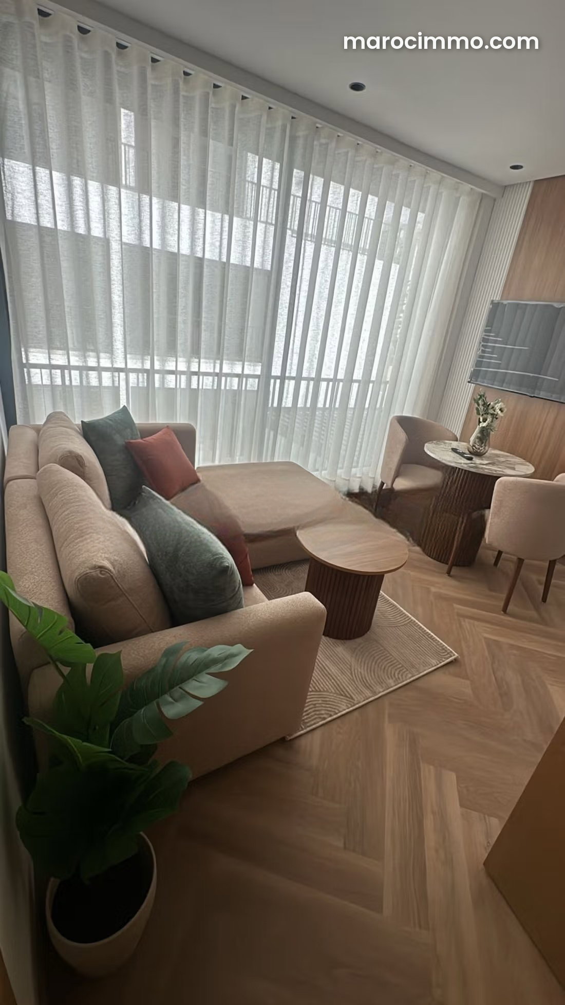 Furnished 40 m² Apartment, Les Princesses, Casablanca — Casablanca