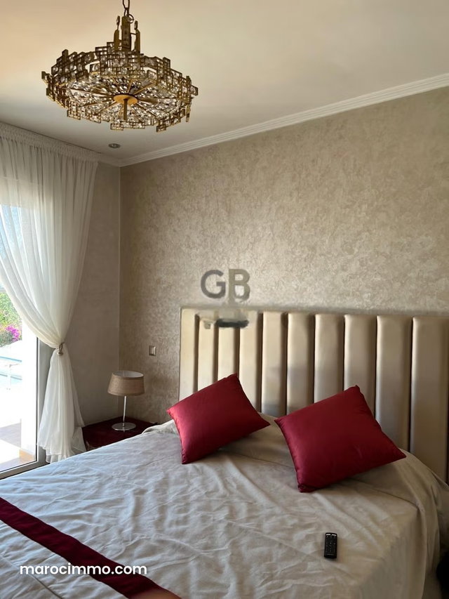 Très belle Villa meublée avec piscine en location à Hay Riad — 2