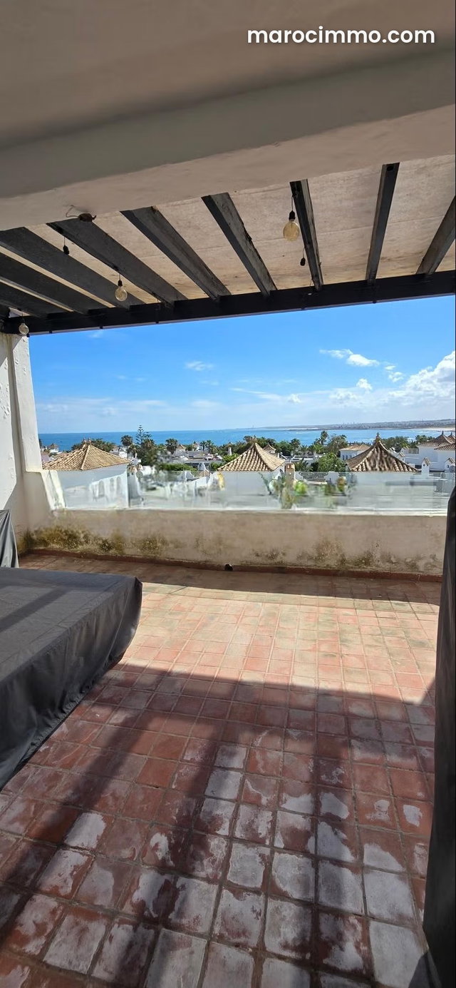 Very Nice Apartment for Rent in Dar Bouazza. 3 Comfortable Rooms. Well Furnished — 3