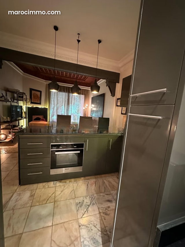 À vendre Appart meublé de charme à la Palmeraie — 4
