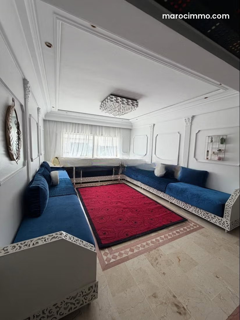 Appartement meublé 4 pièces à louer au Palmier Casablanca — Casablanca