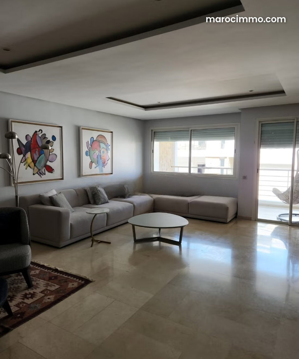 240m² Luxury Furnished Apartment with Pool at Hay Riad