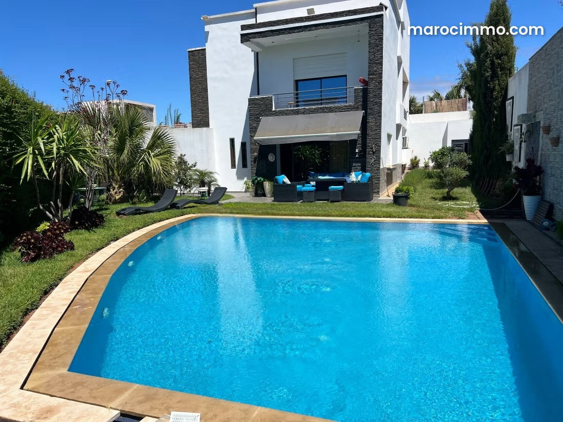 Villa 460 m² avec piscine et ascenseur, El Haddada, Kénitra — Kénitra