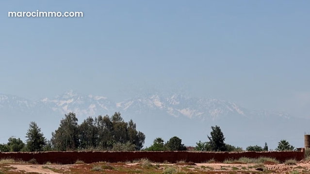 2-hectare land titled, unobstructed view, 15 km from Marrakech — 4