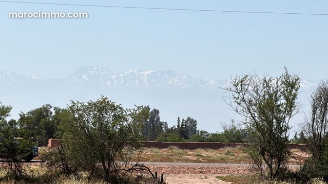 2-hectare land titled, unobstructed view, 15 km from Marrakech — 3