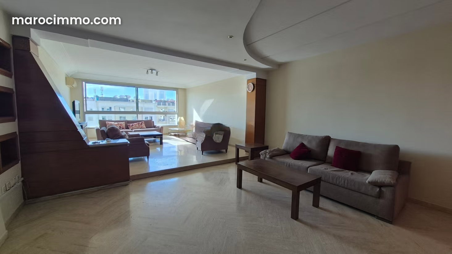 Furnished 180 sqm Apartment with Terrace in Palmier, Casablanca — Casablanca