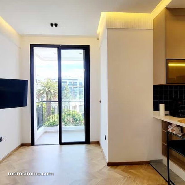 Appartement à Louer de 38.0 m² à Casablanca, Palmier Maarif — 2