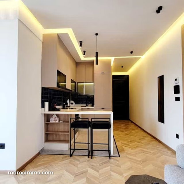 Appartement à Louer de 38.0 m² à Casablanca, Palmier Maarif — 3