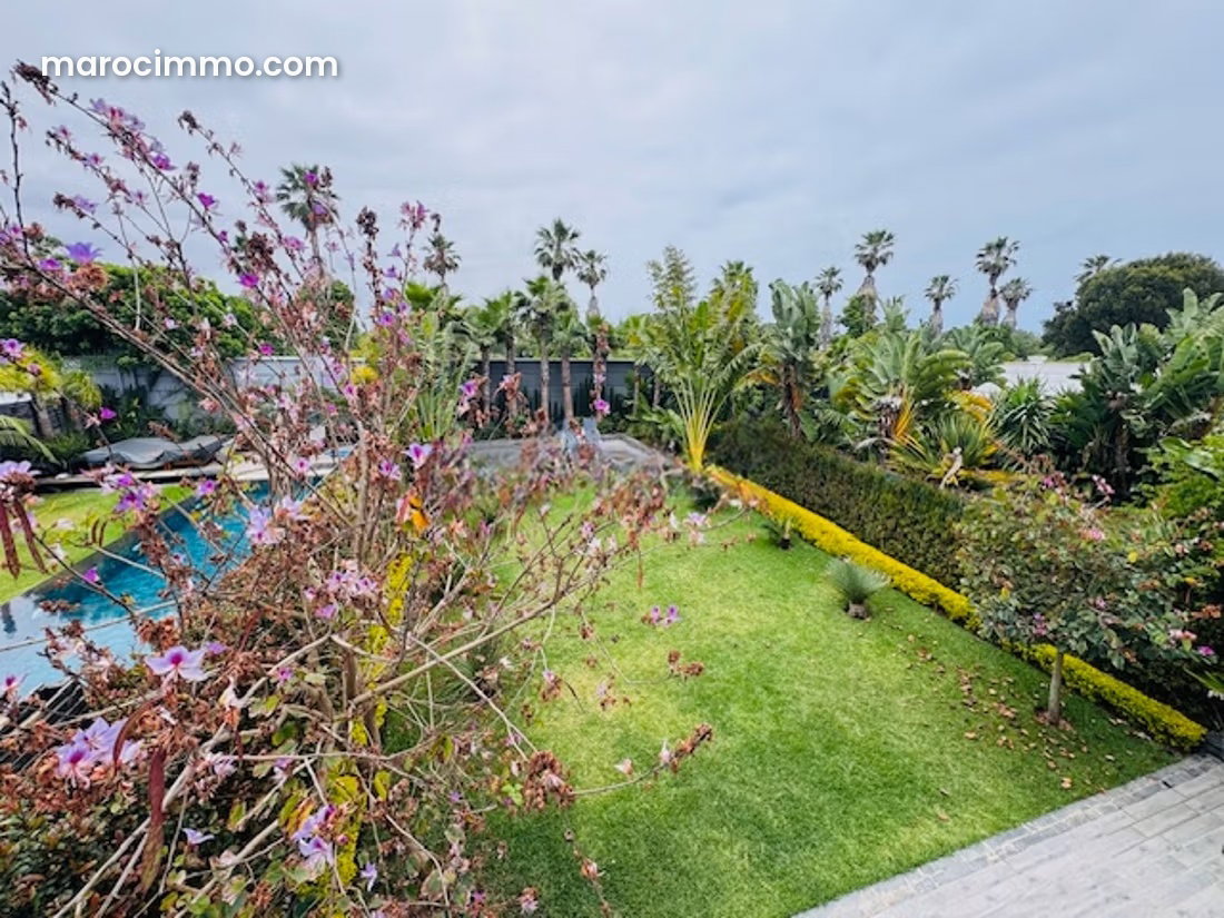 New 330 sqm Villa with Swimming Pool and Views, Oued Cherrat Beach, Bouznika — Bouznika