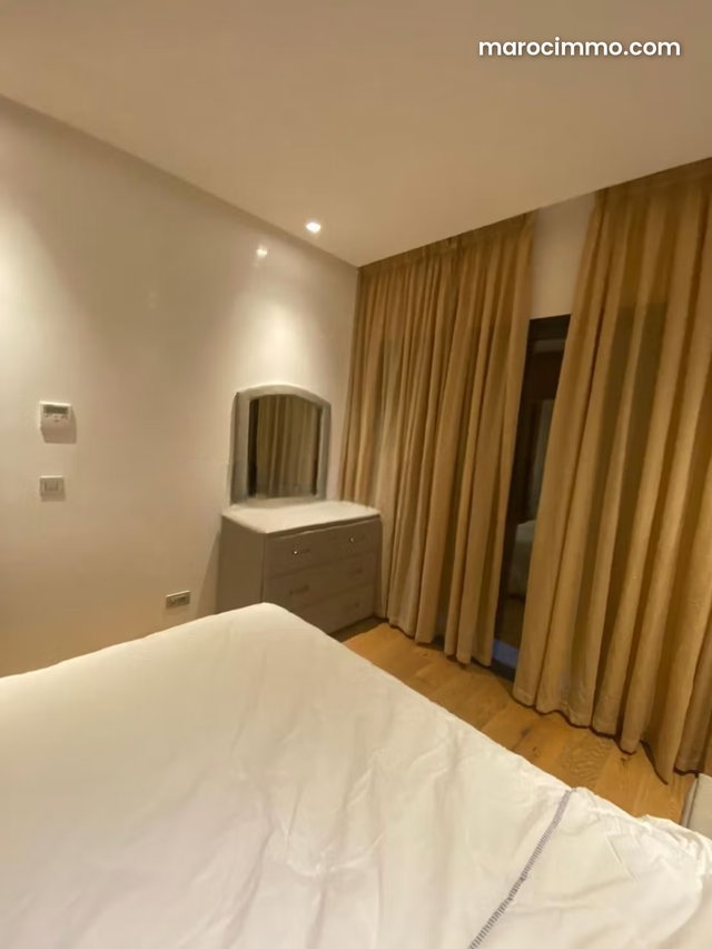 Apartment for rent in Casablanca Finance City. Total area 140 m². Fully furnished — 5