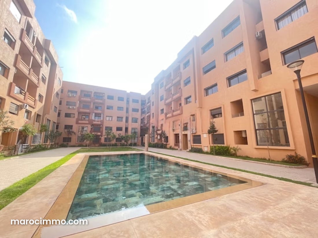 Appartement 2 chambres à louer, Semlalia, Marrakech — Marrakech