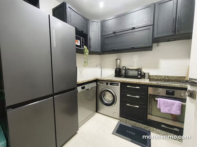 Location appartement 3 chambre meublée à Guéliz. 85 mètre — مراكش