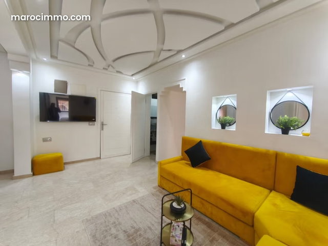 Location appartement 3 chambre meublée à Guéliz. 85 mètre — 3