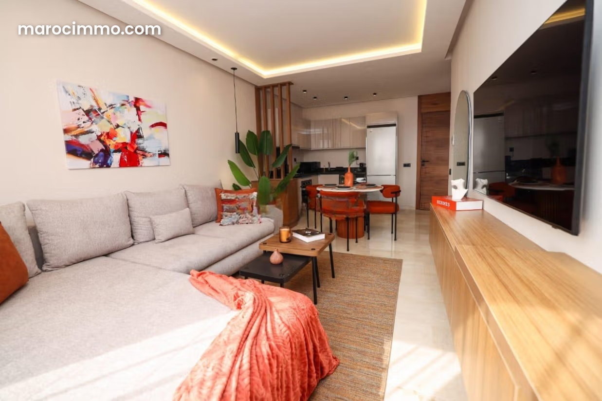 Furnished studio with terrace, Palmier, Casablanca — Casablanca