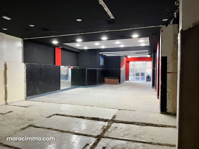 Commercial space for rent on bd ghandi — Casablanca