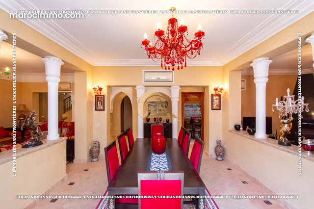 Villa meublée à vendre – Résidence sécurisée à Targa, Marrakech — 4