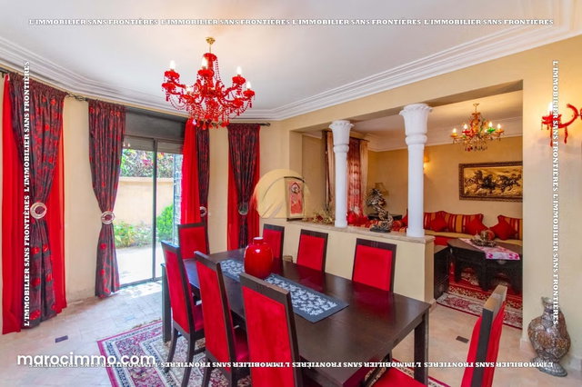 Villa meublée à vendre – Résidence sécurisée à Targa, Marrakech — 3