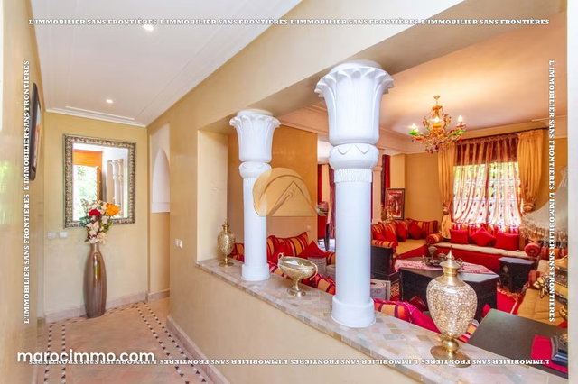 Villa meublée à vendre – Résidence sécurisée à Targa, Marrakech — 5