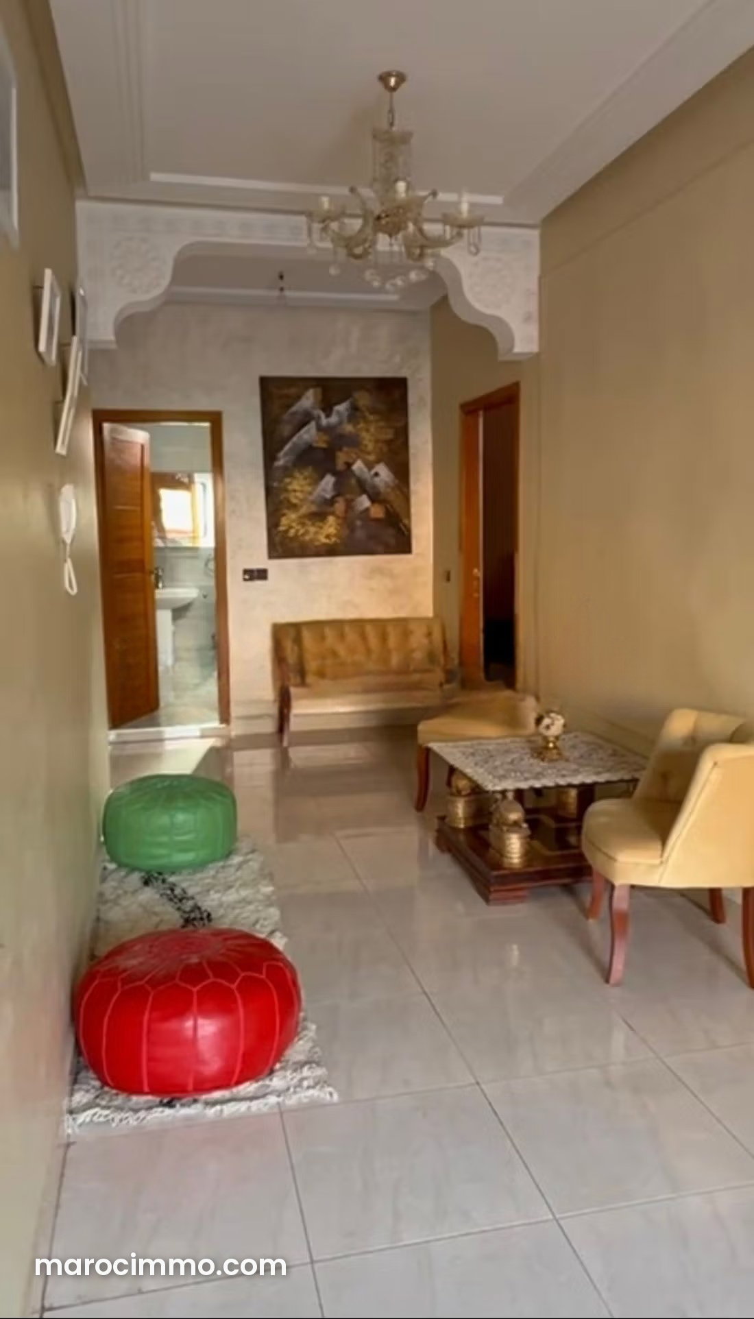 Appartement meublé 100 m², 2 chambres, Route de Casablanca — Marrakech
