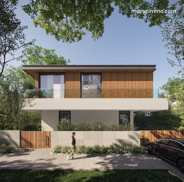 Luxueuses villas – Jumelées — 2