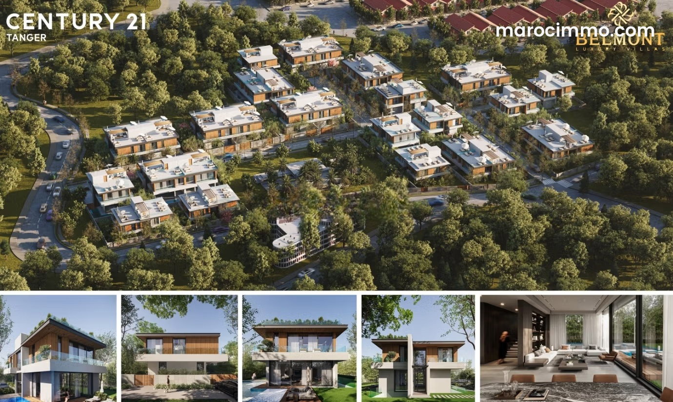 368 m² Villa with Pool and Private Garden, Jbel Kbir, Tangier — Tangier