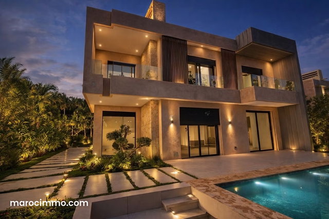 Villa de Prestige à 4 km de Marrakech – 800 m² de Terrain & 4 Suites Élégantes — 3