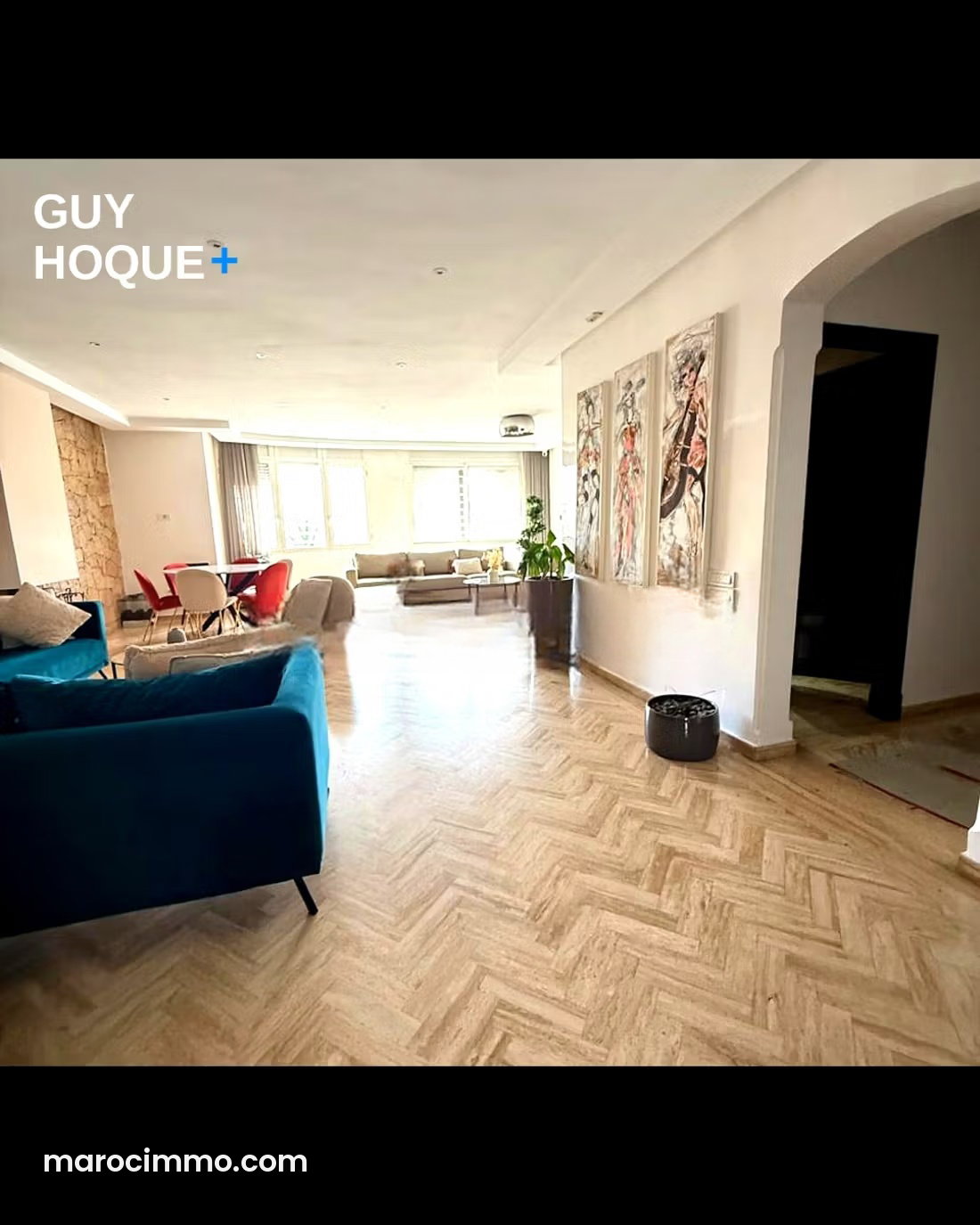 174 m² Apartment, Top Floor, Place Olier, Gauthier, Casablanca — Casablanca
