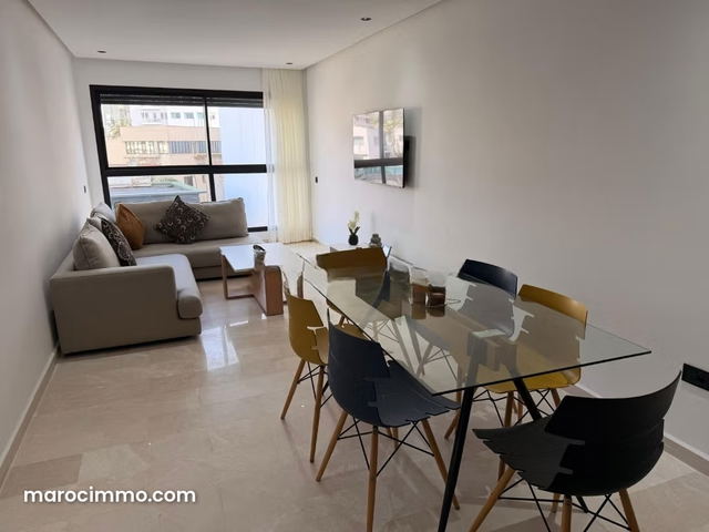 Superbe appartement à louer à Palmier. Surface de 51 m². Meublé — الدار البيضاء
