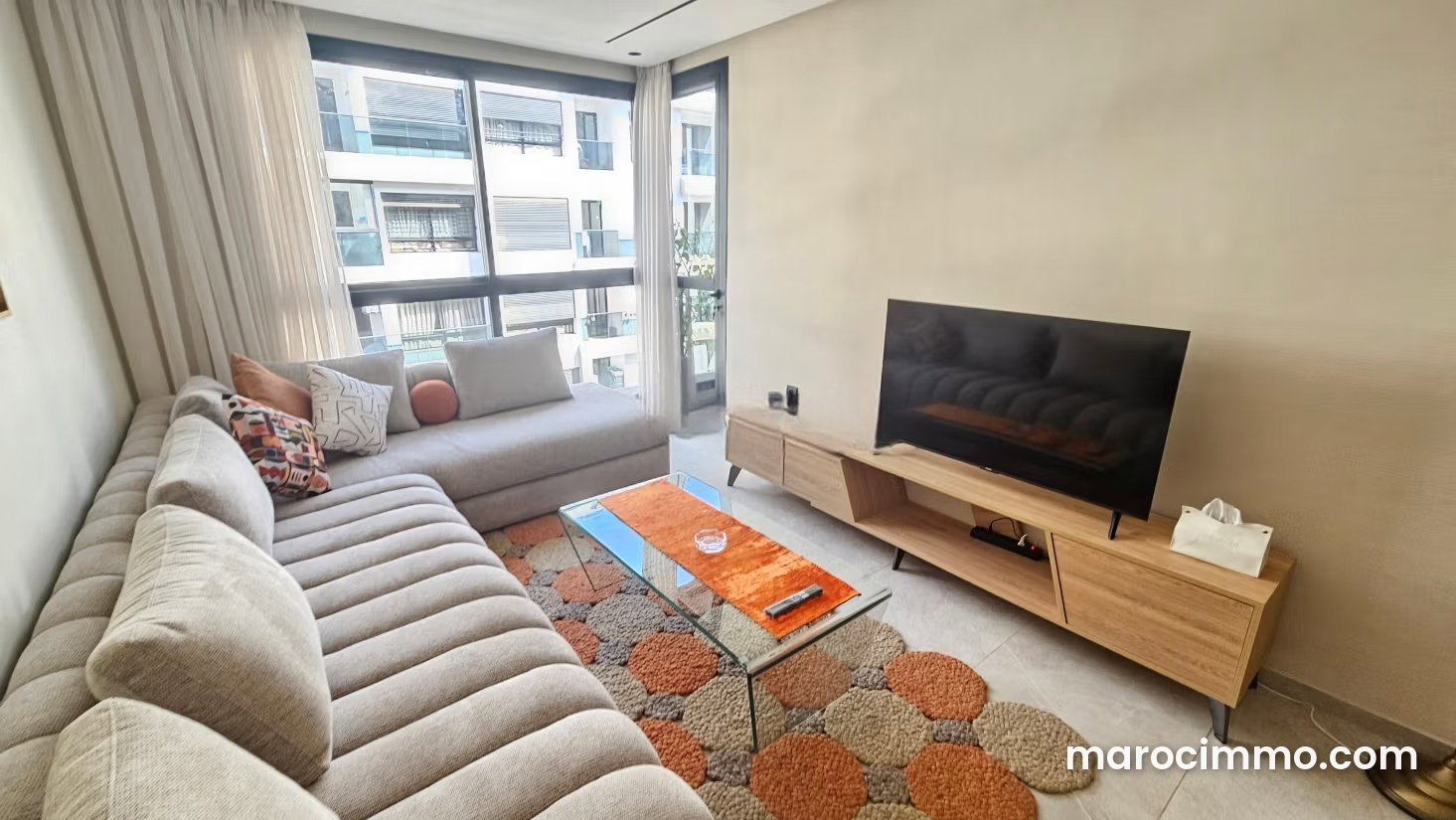 Studio meublé 55 m² avec terrasse, Les Princesses, Casablanca — Casablanca