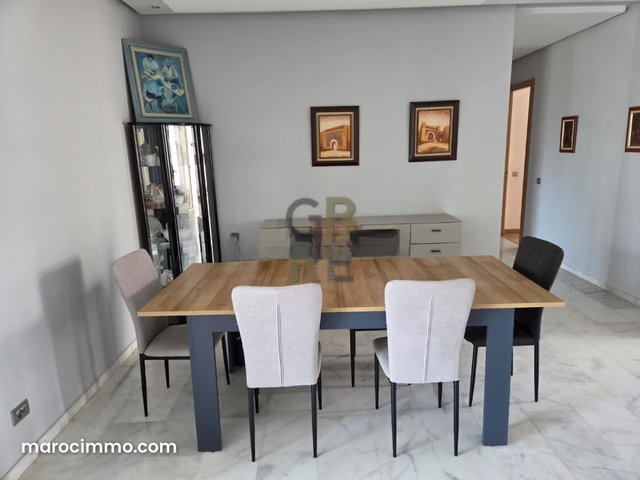 Furnished Apartment with 3 Facades Exposure for Rent in Hay Riad — 2