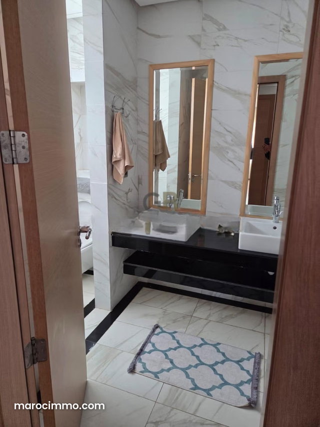 Furnished Apartment with 3 Facades Exposure for Rent in Hay Riad — 4