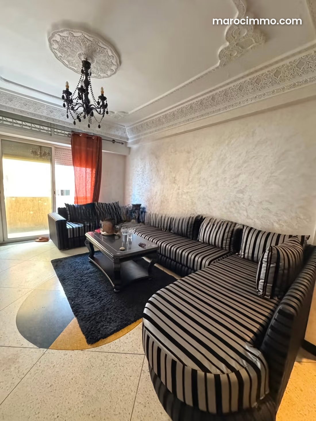 Apartment with Terrace for Rent in Maarif, Casablanca — Casablanca