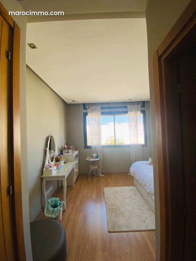 Emplacement villa haut bouskoura jardin piscine — 5
