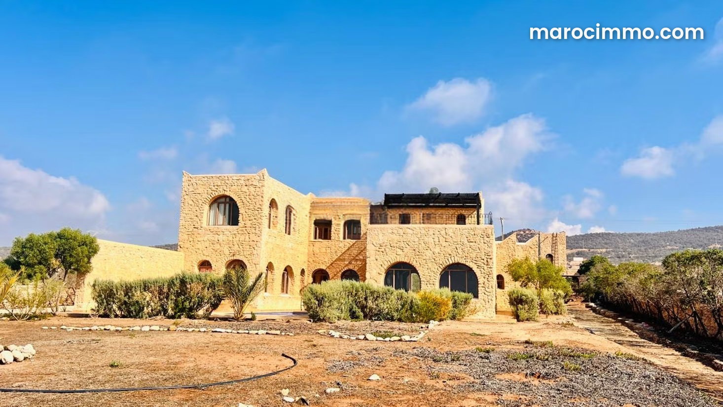Villa 280 m² vue océan et piscine, Route de Safi, Essaouira — Essaouira