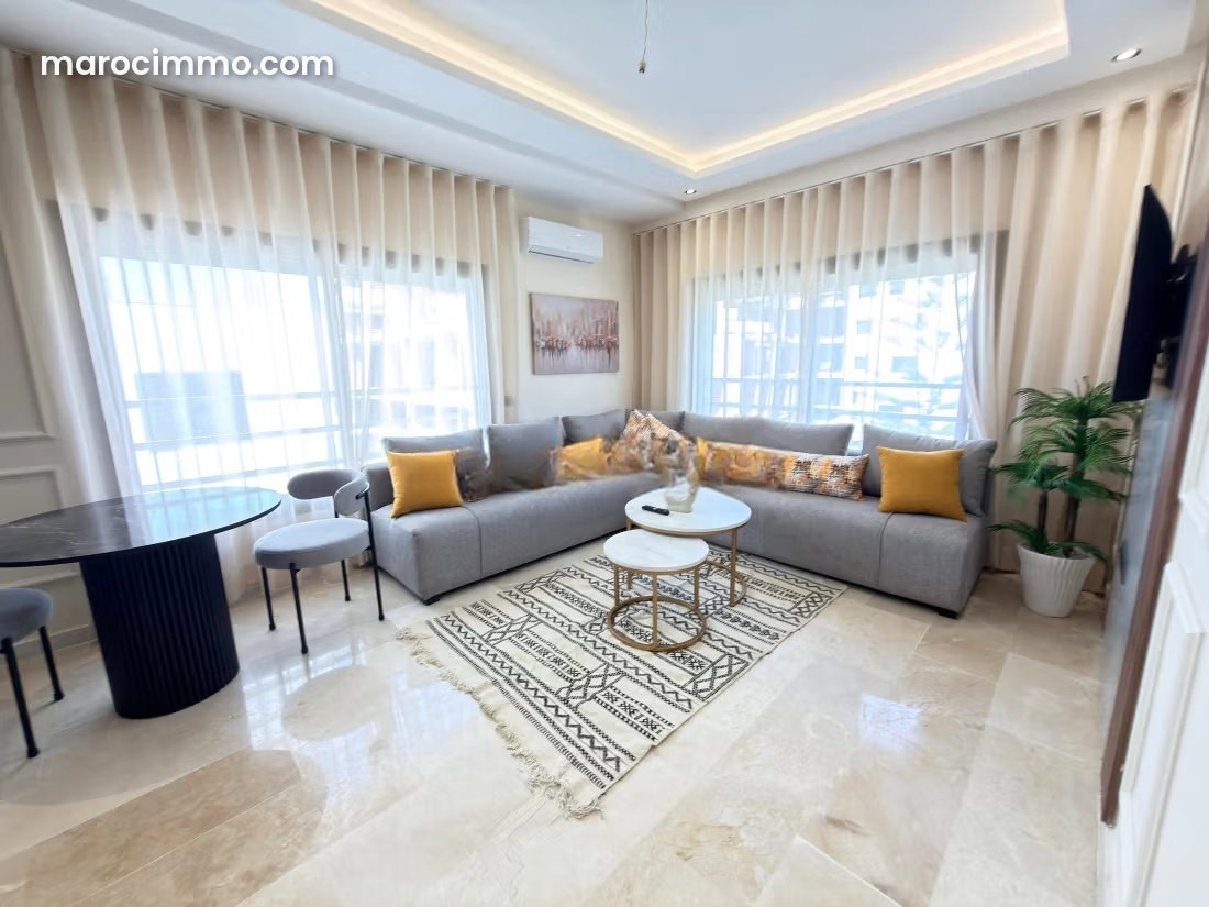 New 40 m² Studio with Parking and Air Conditioning, Hermitage Casablanca — Casablanca
