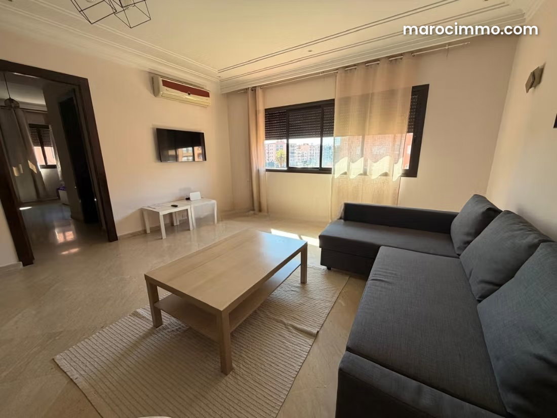 Appartement 73 m² avec piscine et garage, Guéliz, Marrakech — Marrakech